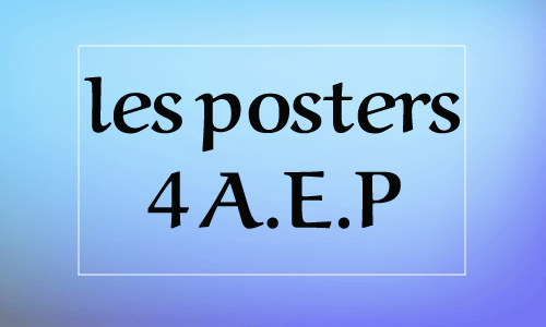 ملصقات المستوى الرابع حسب المراجع posters 4 aep