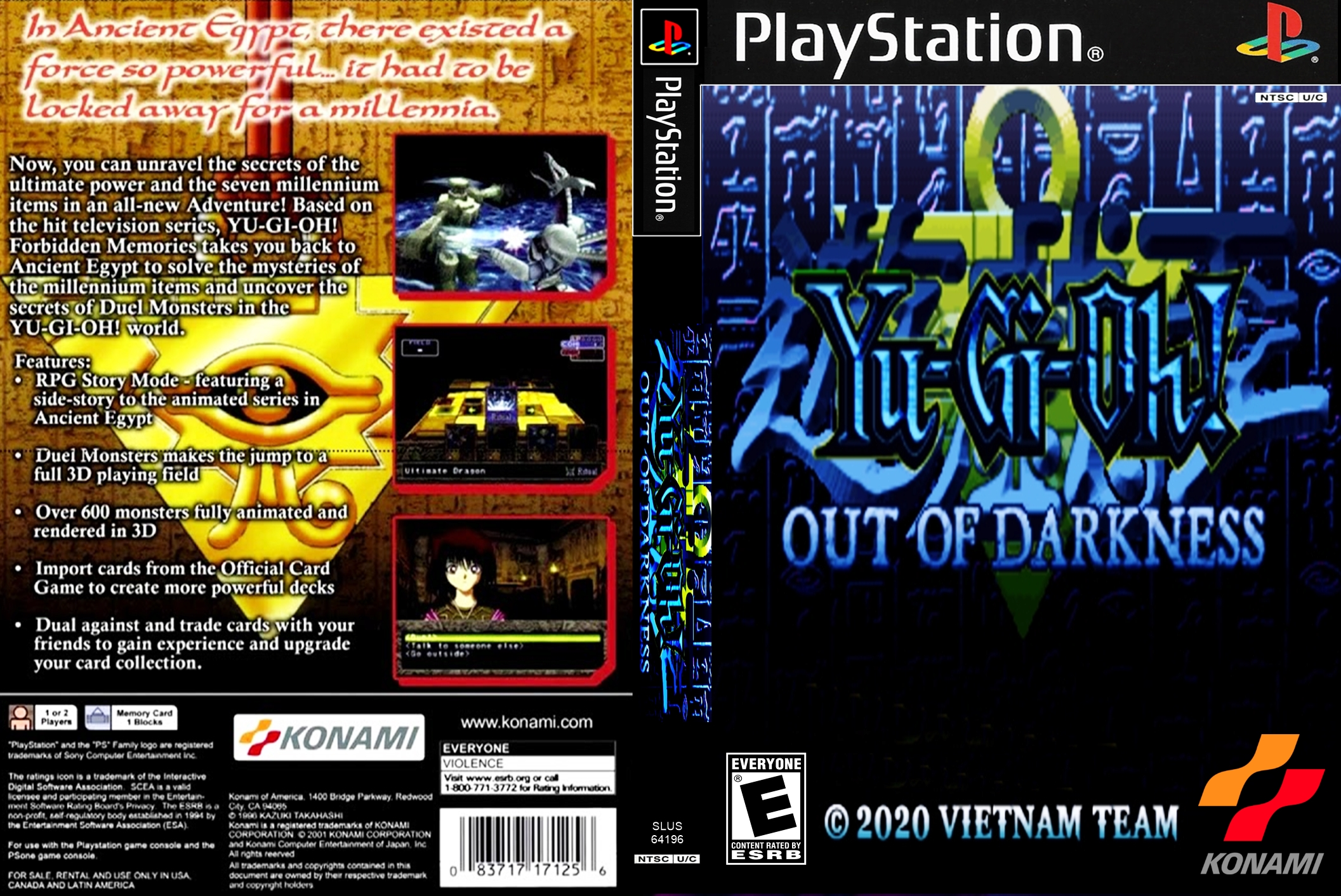 Baixar Yu-Gi-Oh! Out of Darkness Final! Mod USA PS1 O mod Out of  Darkness, do Yu-Gi-Oh! Forbidden Memories, que tem a caracterís