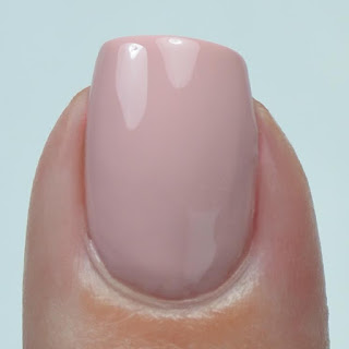 pale pink creme nail polish
