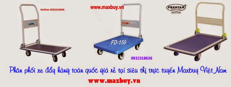 Maxbuy cung cấp nhiều loại xe đẩy hàng