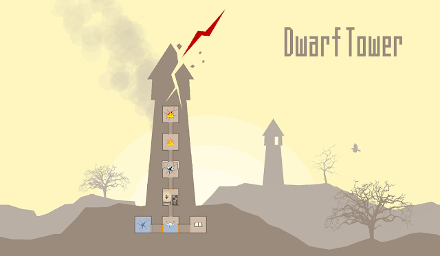 Обзор игры Dwarf Tower - Смесь Worms, Дженги и Морского Боя