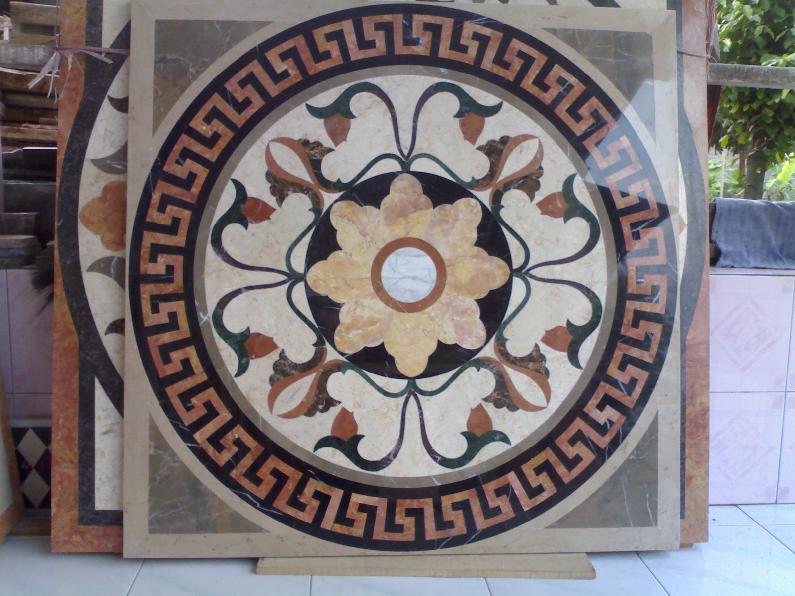 44 Keramik  Mozaik Hexagonal Konsep Terbaru 