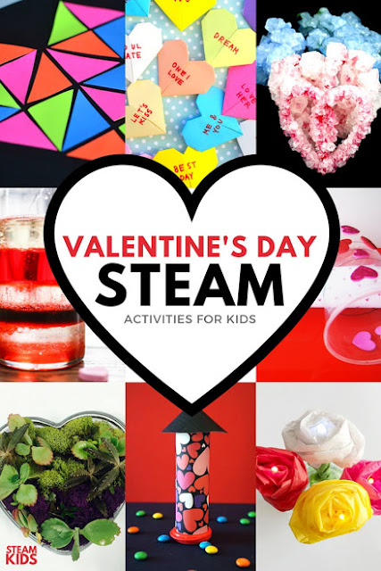 14+ Valentine's Day STEAM activities for kids