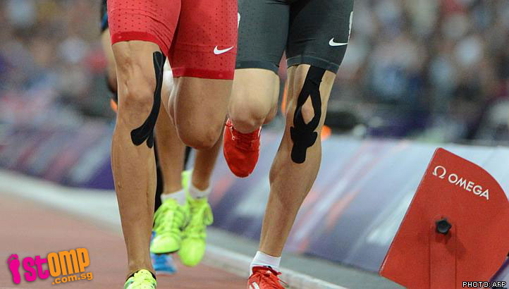 BLOG USANG: Atlit Olimpik Dengan 'Sports Taps' Warna-warni 