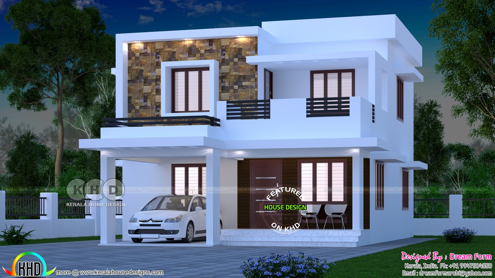April 2019  Kerala home  design  and floor plans 