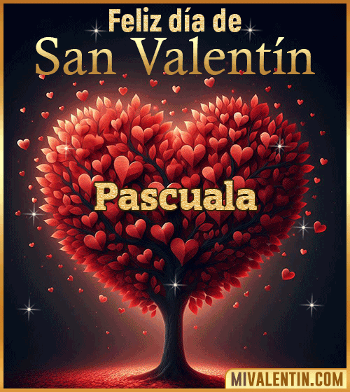 Gif feliz día de San Valentin Pascuala