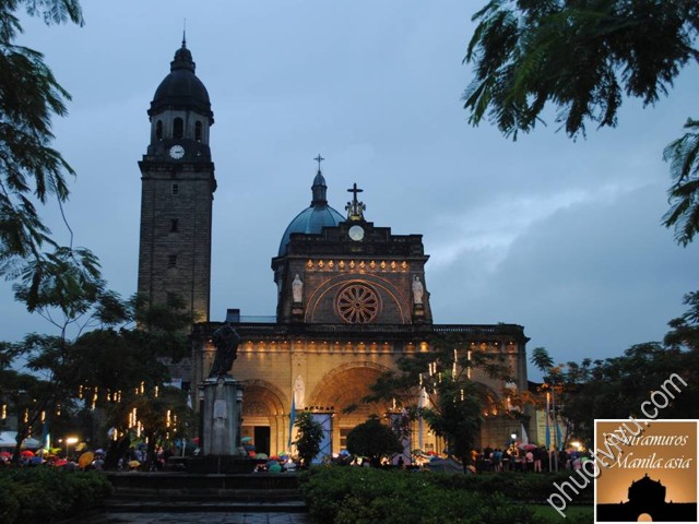 Nhà thờ  kiến trúc Châu Âu ở Manila
