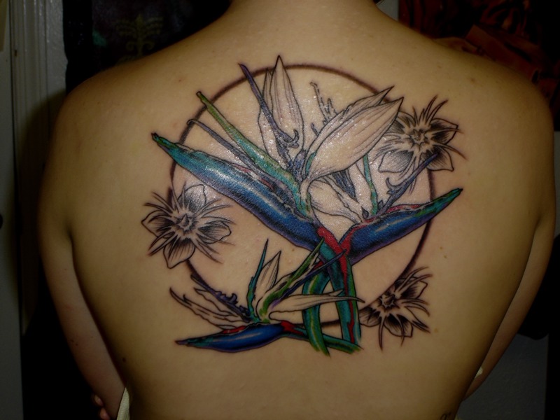 flower tattoos on arm
