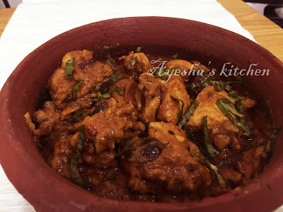 CHICKEN RECIPES - CHICKEN CHATTI CURRY