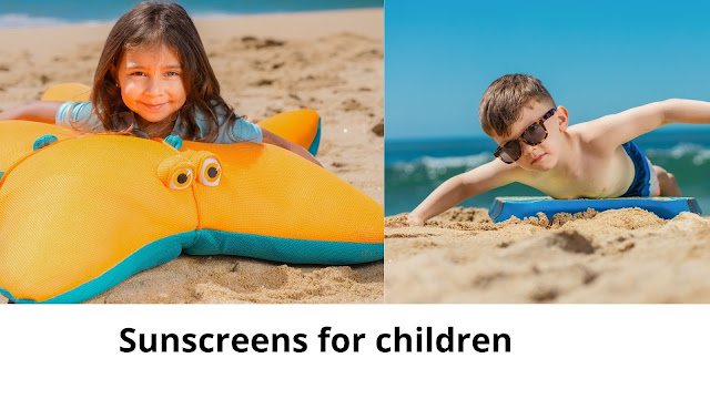 Sunscreens for children