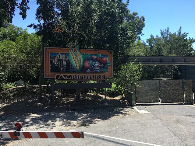 Agriculture Billboard Tomorrowland Disneyland Railroad