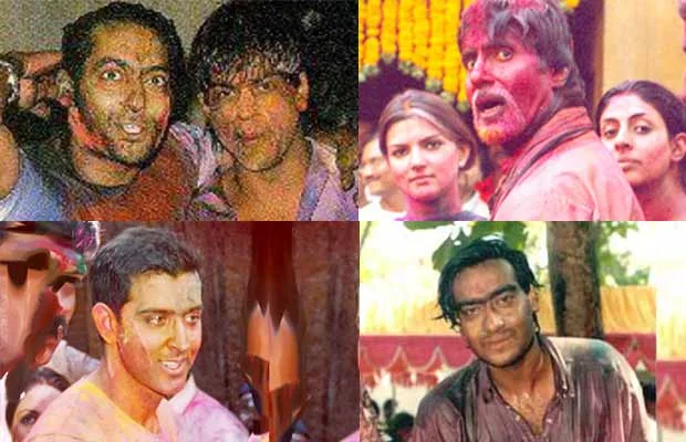 Bollywood & Tellywood Celebs Celebrating Holi