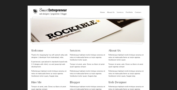 Smart Entrepreneur Drupal 6 Template - Drupal CMS Themes