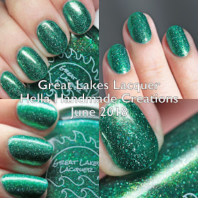 Great Lakes Lacquer Hella Handmade Creations June 2018