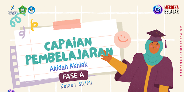 CP Akidah AKhlak Kelas 1 Fase A SD/MI - Kurikulum Merdeka