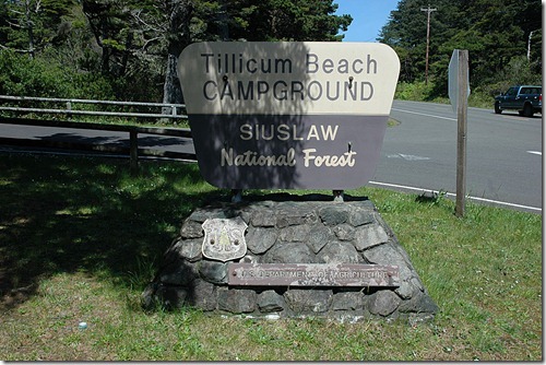 Tillicum Beach Sign