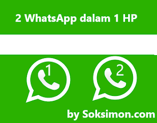 Cara Install 2 WhatsApp dalam 1 HP Android (Download WA 2 APK)