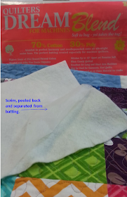 Quilters Dream Blend Batting for Machines.  Longarm quilters top choice!