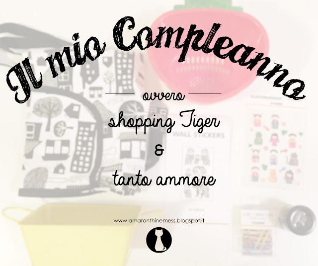 compleanno shopping tiger amore