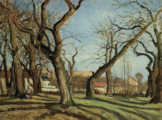Groves of Chestnut Trees at Louveciennes, 1872