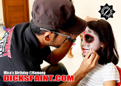 Face Painting Horror Sugar Skull Kids Jakarta