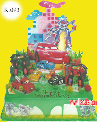 Kue Ulang Tahun Transformer