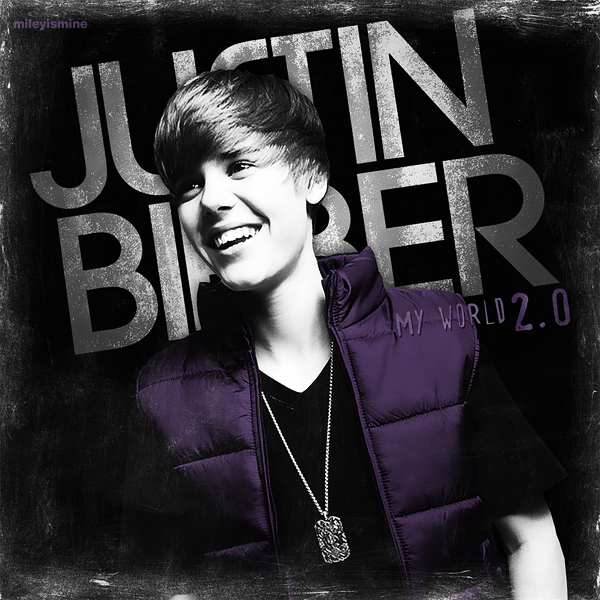 justin bieber album cover. Justin Bieber - My World 2.0
