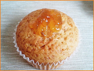 muffin de naranja