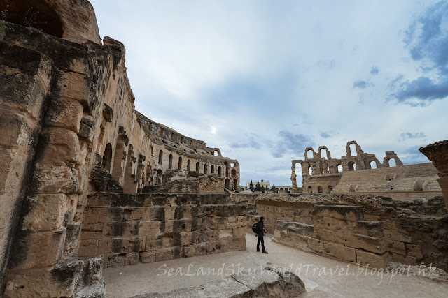 突尼西亞, tunisia, El Gem, Colosseum, 伊利捷古城, 鬥獸場