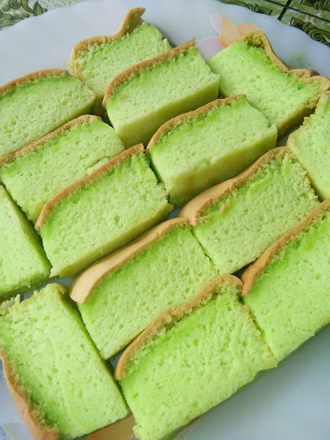 Rahsia Buat Kek Span Pandan Yang Lembut Gebu & Sedap