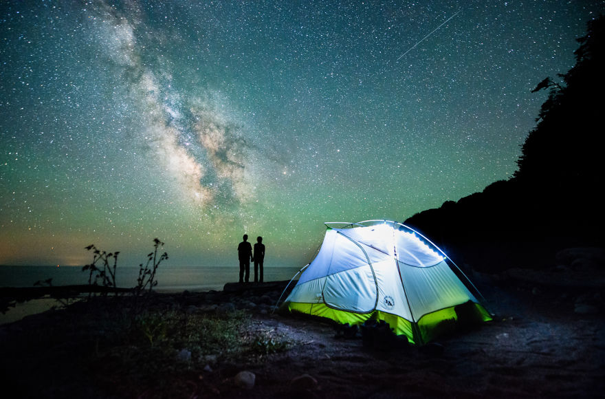 Perfect nights along The Lost Coast Trail in California - I Turned My Grandma’s Old Van Into A Mobile Home So I Could Travel Across North America