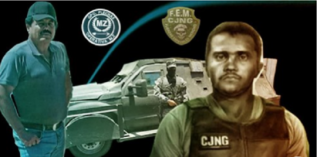 La 'Operativa MZ'-CDS y las FEM-CJNG se pasean en caravanas