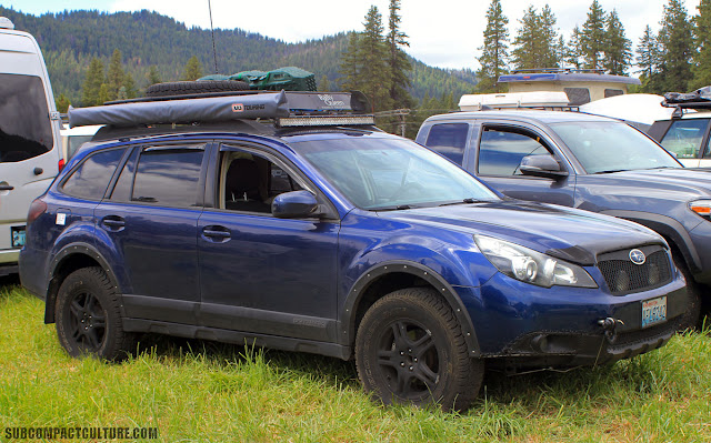 WA Subaru Outback, outfitted both rally and overlanding style. 