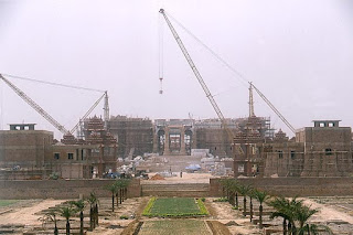 Akshardham Temple Construction