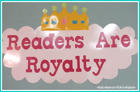 photo of: Bulletin Board: "Readers are Royalty" 