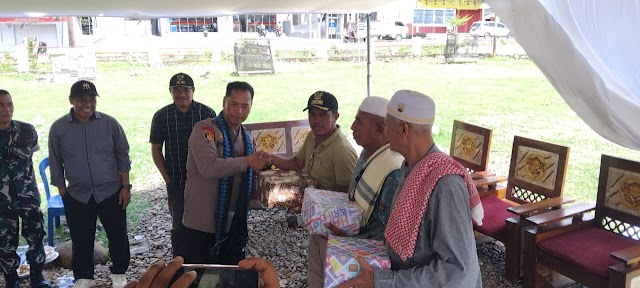 Kapolres Dompu Laksanakan Kunker Perdana di Polsek Dompu dan Hu,u, "Tingkatkan Disiplin dan Sinergi"