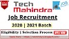 Tech Mahindra Off Campus 2021 Drive For 2021, 2020, 2019 Batch Freshers