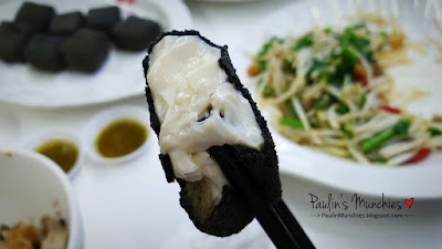 Charcoal silky tofu - Lai Bao Fishhead Steamboat