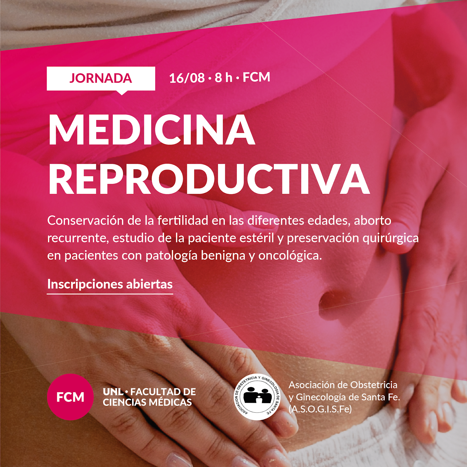 Resultado de imagen para Jornada de Medicina Reproductiva este viernes unl