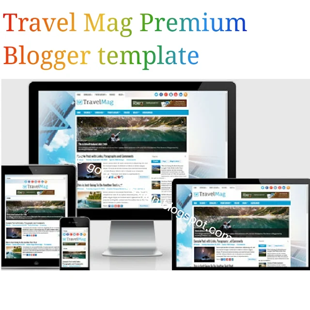 TravelMag premium blogger template