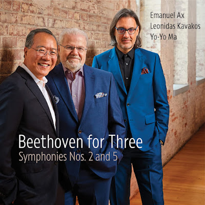 Beethoven For Three Symphonies Nos 2 And 5 Emanuel Ax Leonidas Kavakos Yo Yo Ma