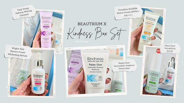 review kindness cleanser serum moisturizer sunscreen chortuang รีวิวสกินแคร์