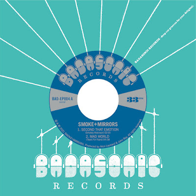 The cover features the single's paper label listing the artist, title, and record label (Badasonic).