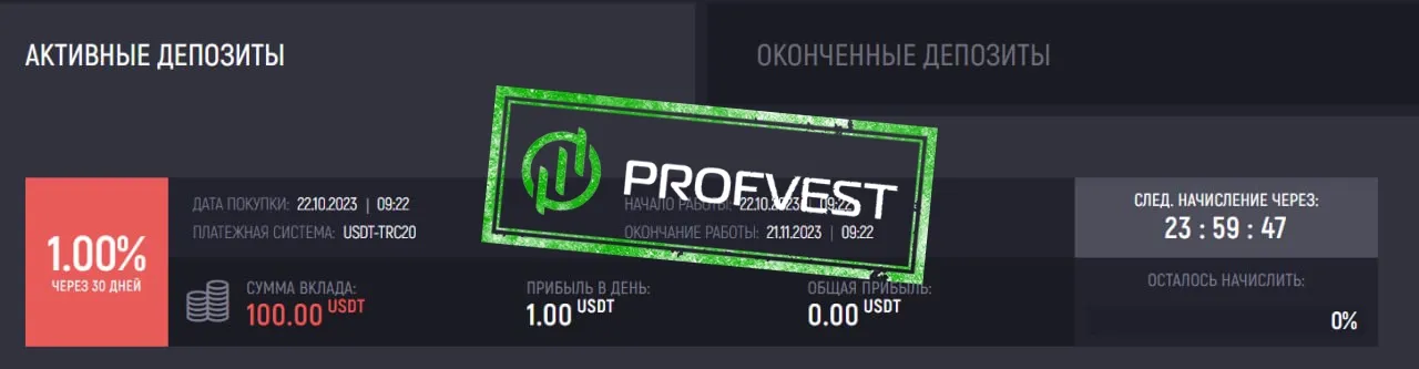 Реинвест в Insider Invests