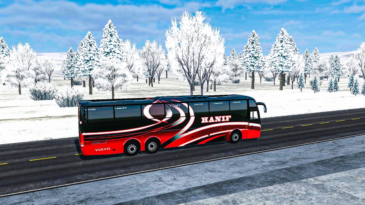 Winter Graphics & BD Traffic Obb Mod For Bus Simulator Indonesia