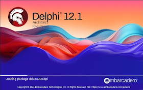 Delphi 12.1 Athens splash screen