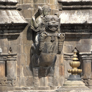 ネパール彫刻銅像