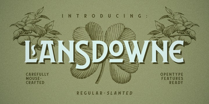 Download Lansdowne Font Family From Fontdation Download Lansdowne Font Family From Fontdation