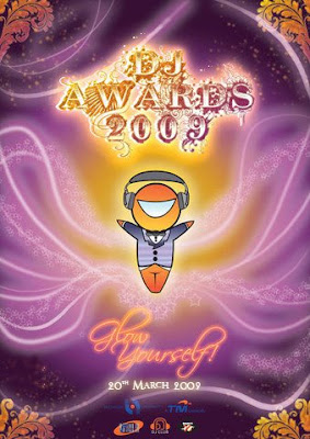 DJ Awards 2009 Poster