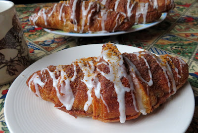 Swedish Pepparkakor Cookie Butter Croissants